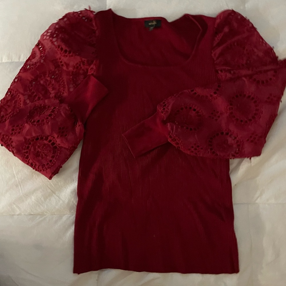 Red sweater